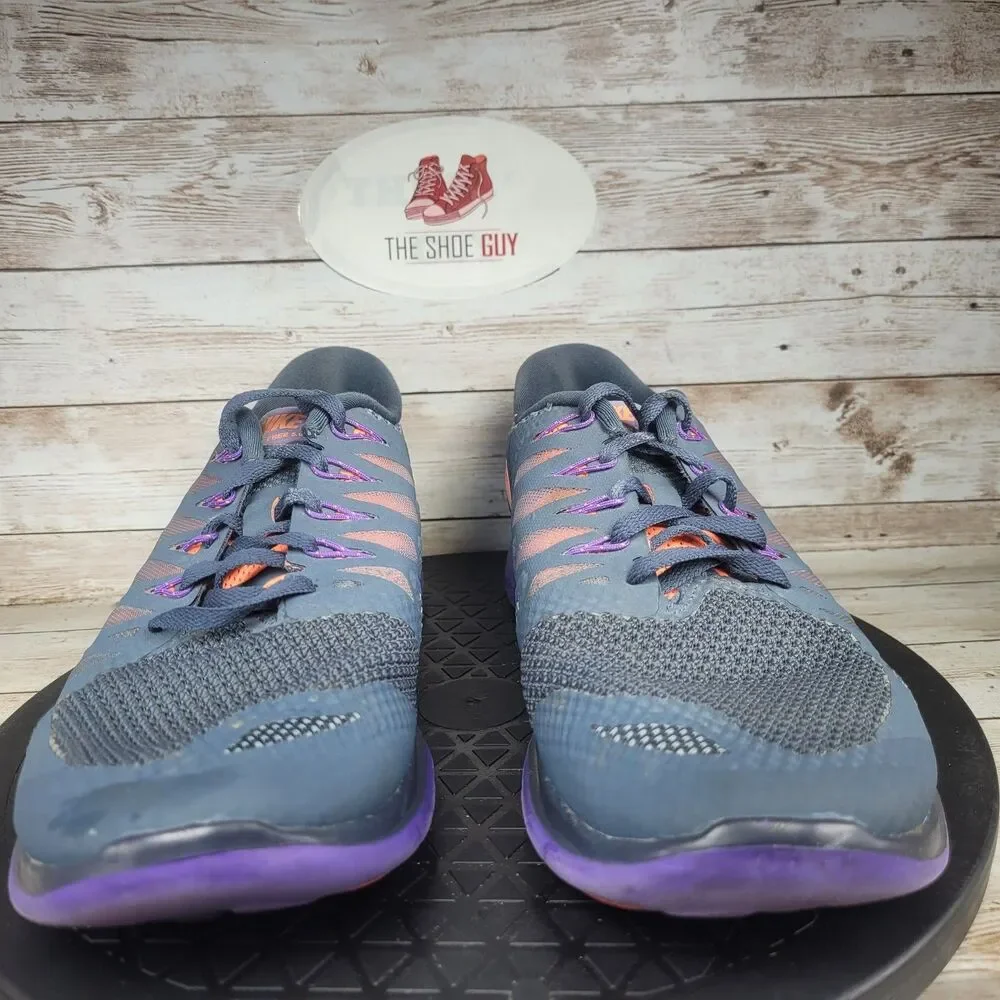 Nike Free 5.0 Sneakers Womens Size 9 Gray Mesh Breathable Low Top Running Shoes